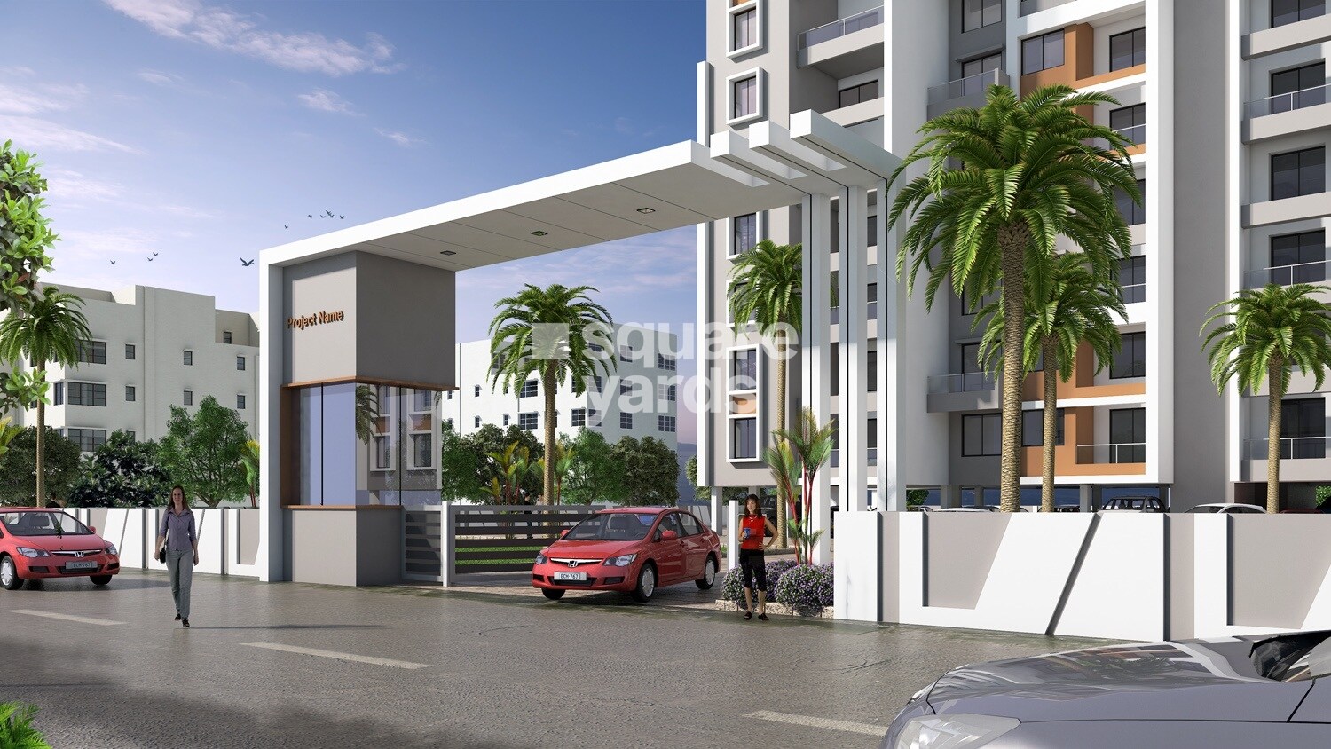 SBM Aviva Entrance View