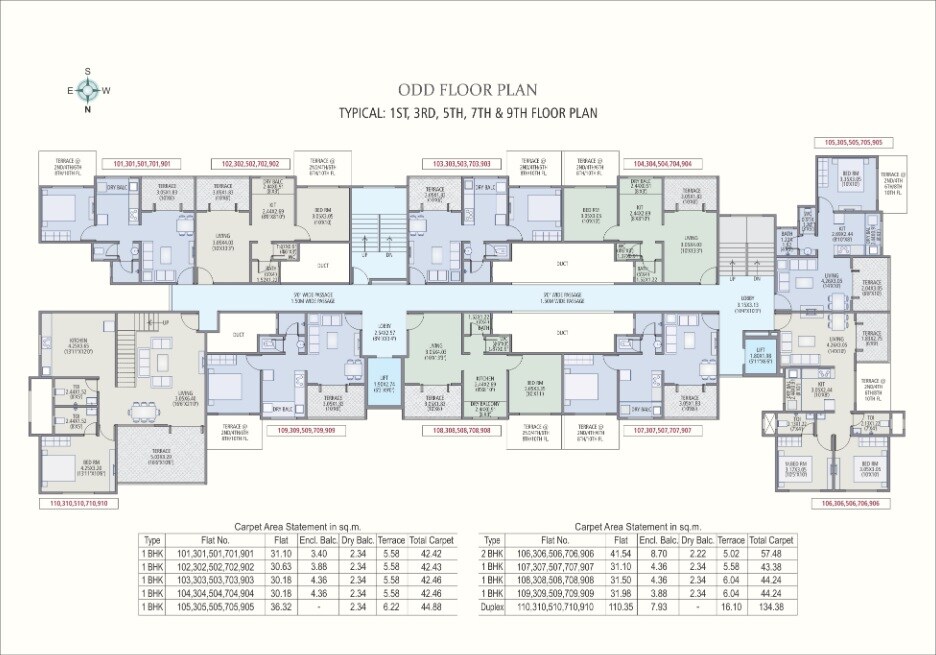 SBM Aviva Floor Plans 1