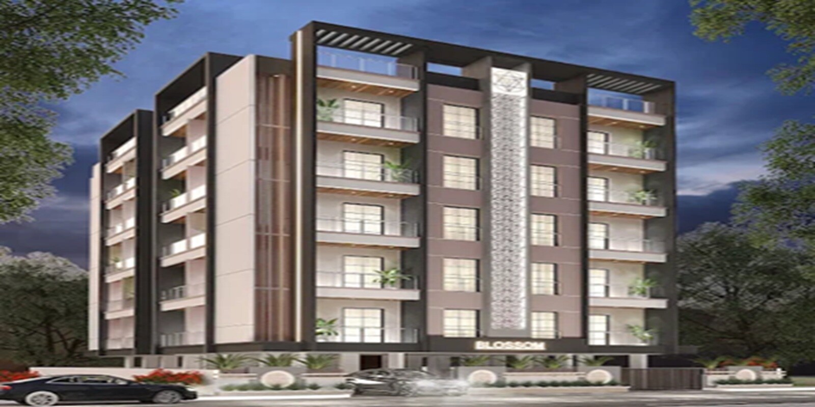 Seven Blossom residential project in Shirur