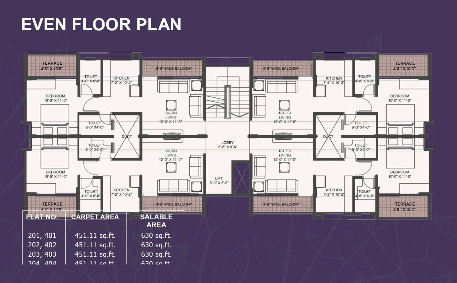 Seven Forest View Floor Plans