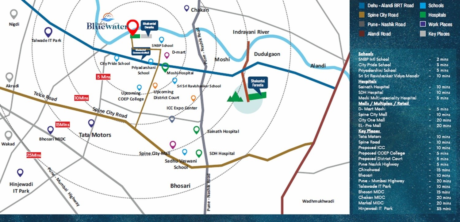 Shakuntal Dwarka Blue Water