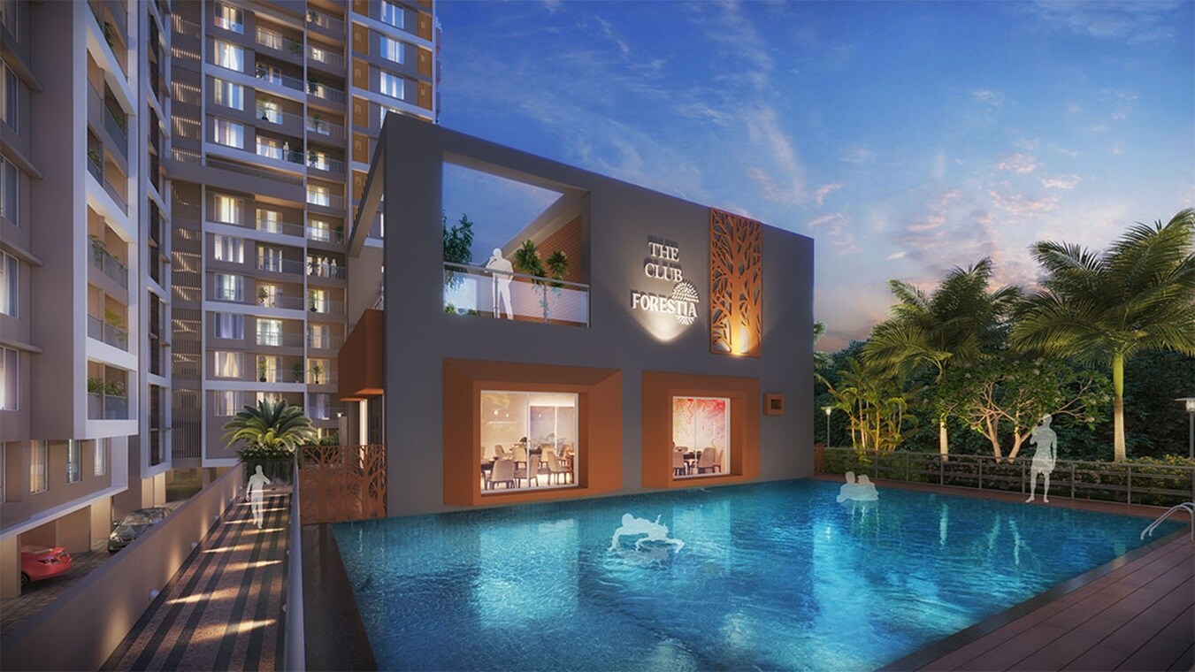 Shakuntal Forestia Apartment Clubhouse External Image