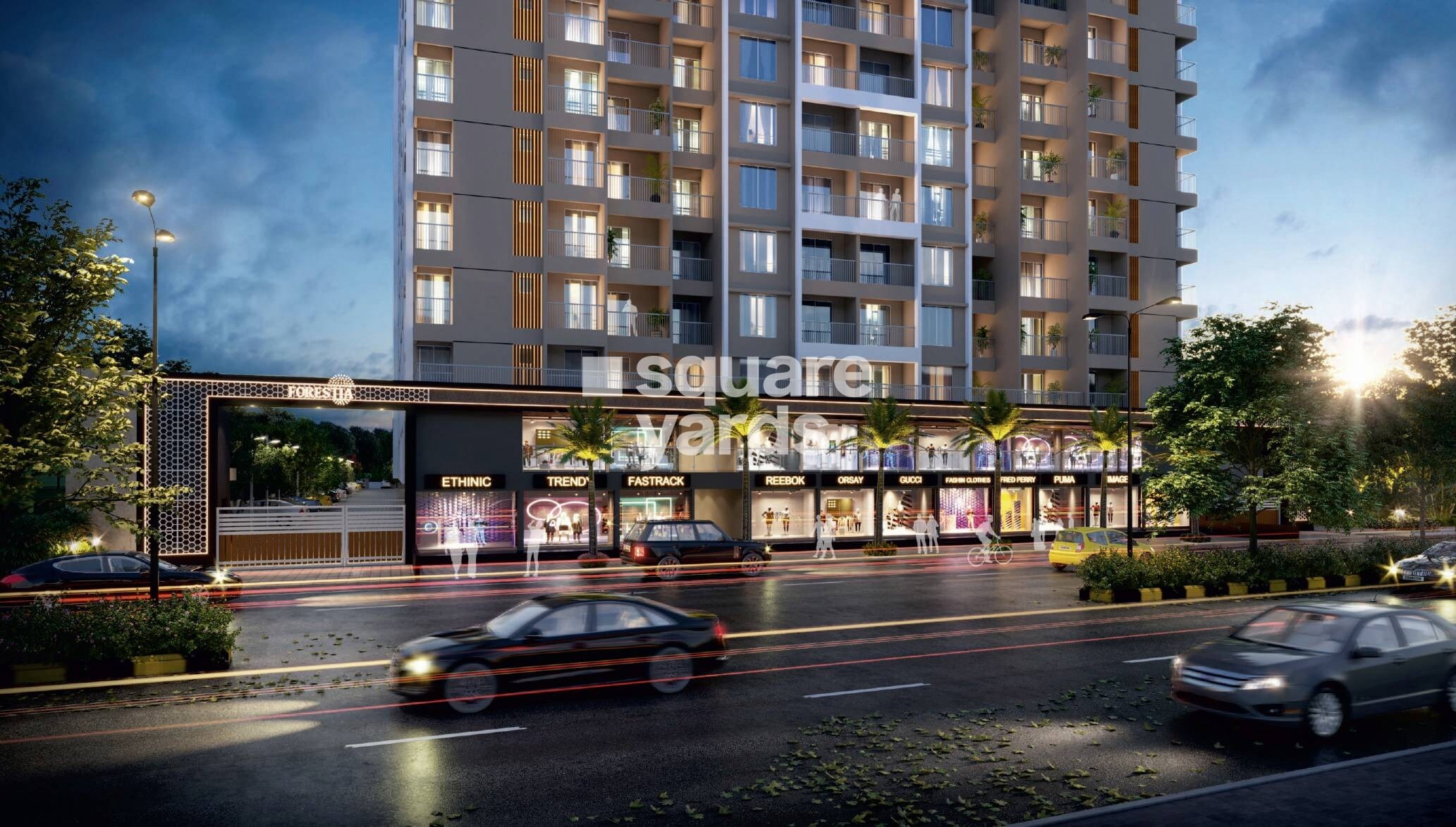 Shakuntal Forestia Apartment Entrance View