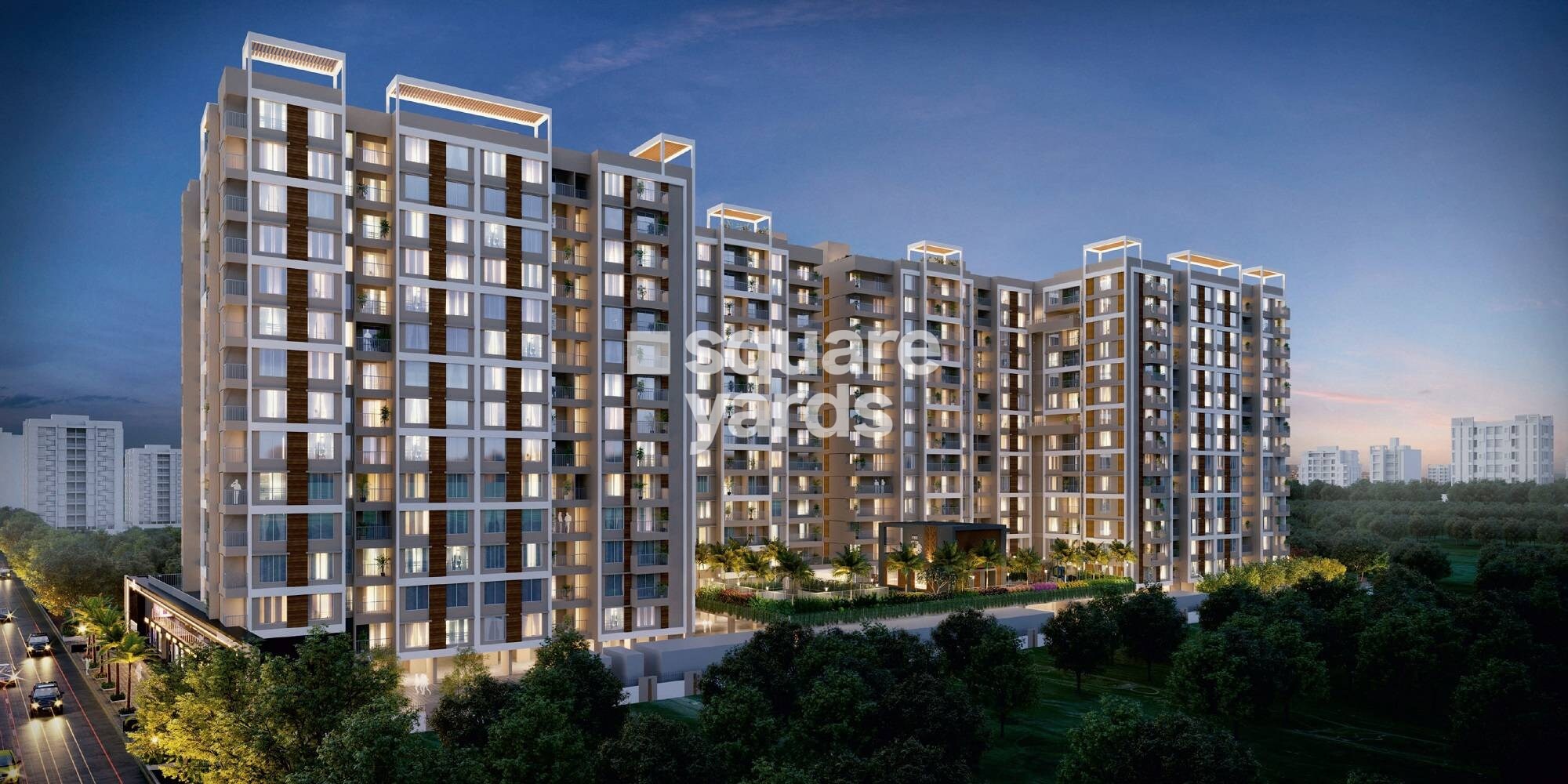 Shakuntal Forestia Apartment Tower View 1