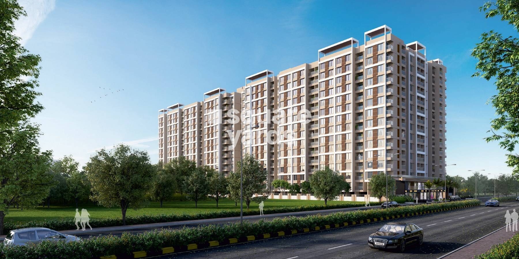 Shakuntal Forestia Apartment Tower View 2