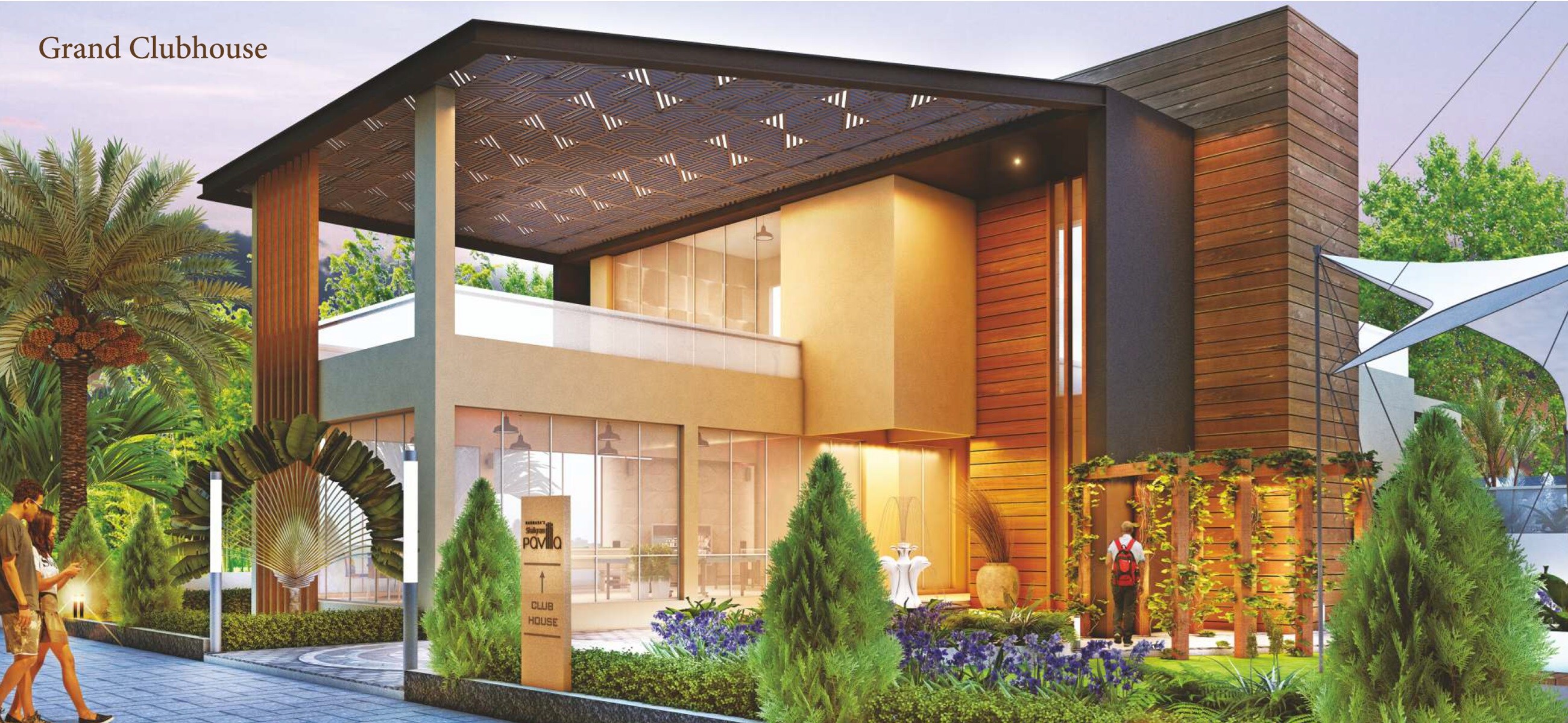 Shaligram Pavillia Clubhouse External Image