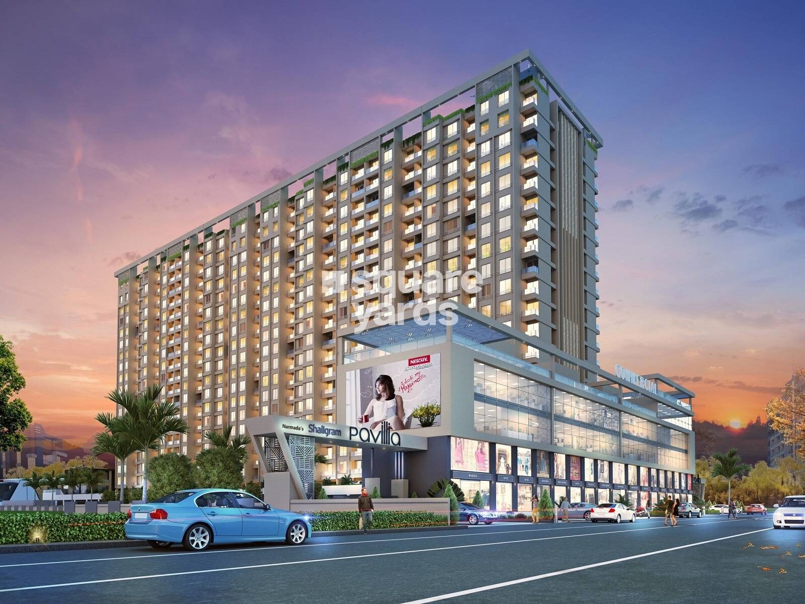 Shaligram Pavillia Tower View 1