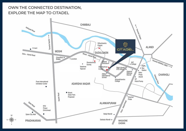 Shankeshwar Citadel Location Image