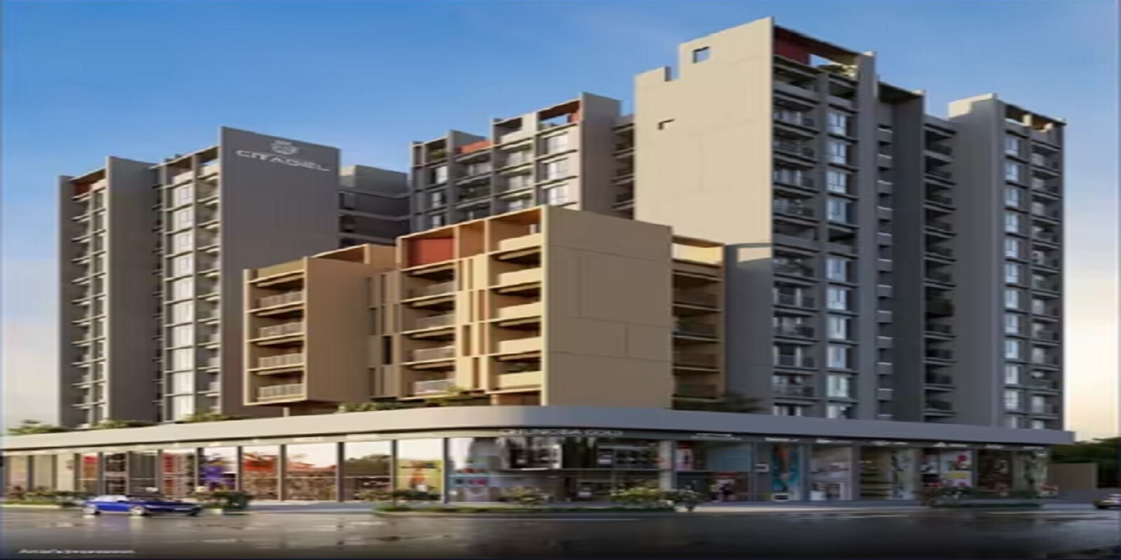 Shankeshwar Citadel residential project in Dudulgaon