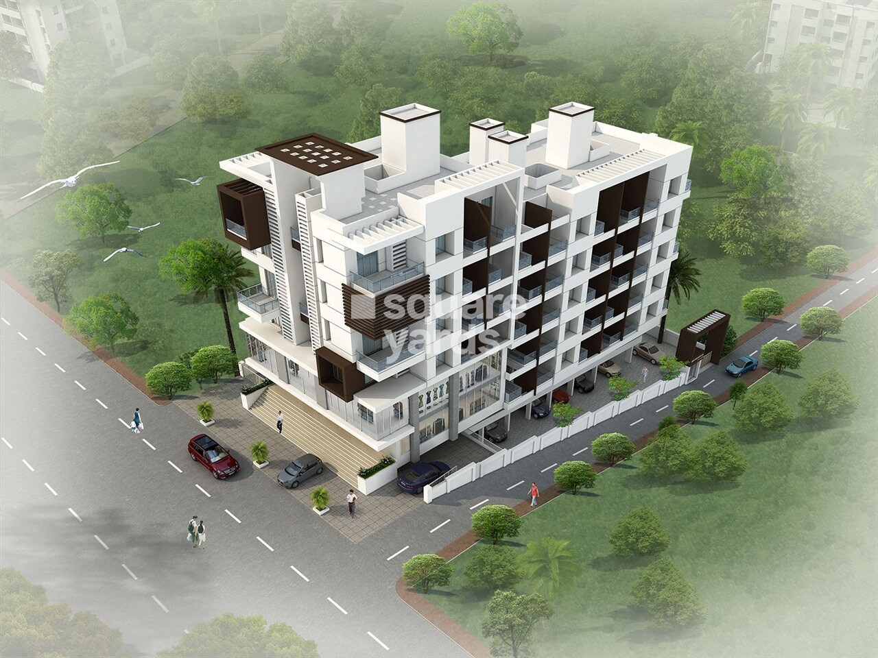 Shankeshwar Dang Ikon Tower View