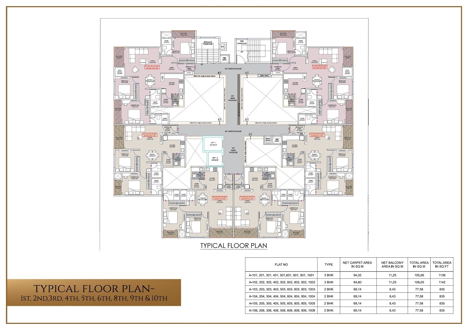 Shankeshwar Pearl Floor Plans