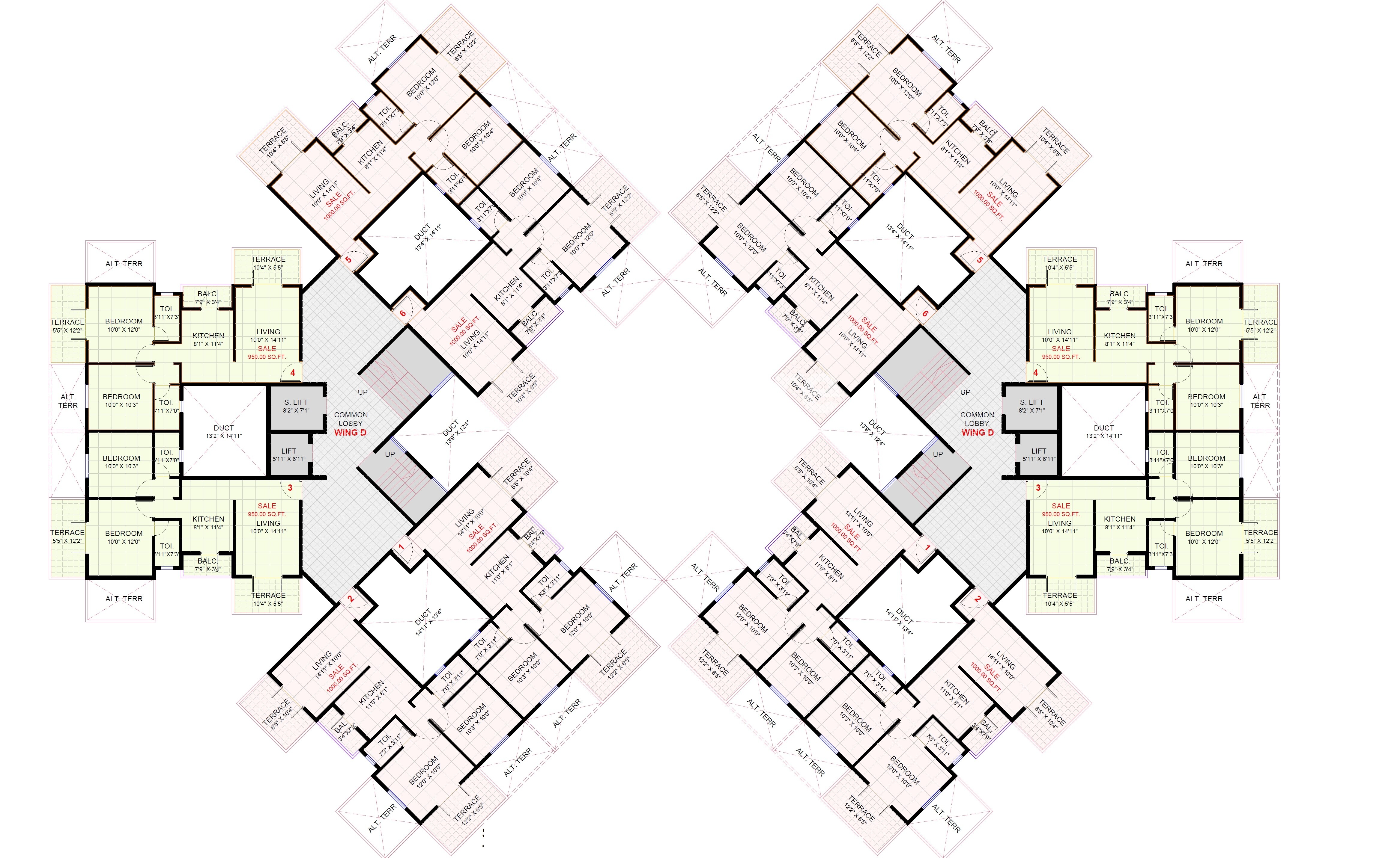 Shantai Divine Bliss Floor Plans 2