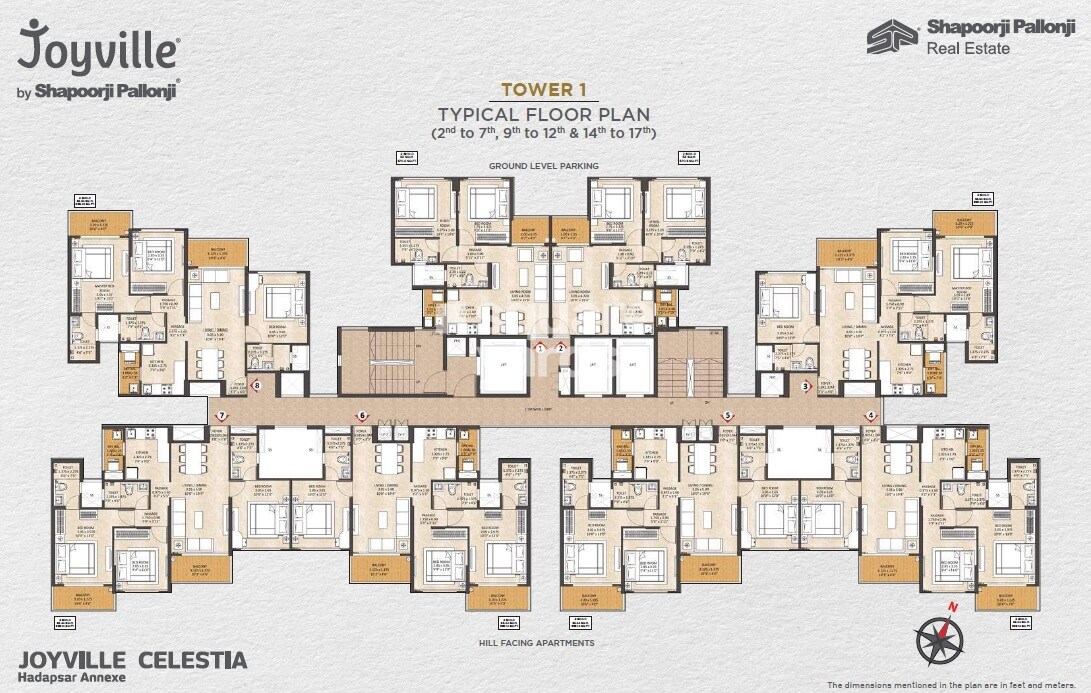 Shapoorji Pallonji Joyville Celestia Floor Plans 2