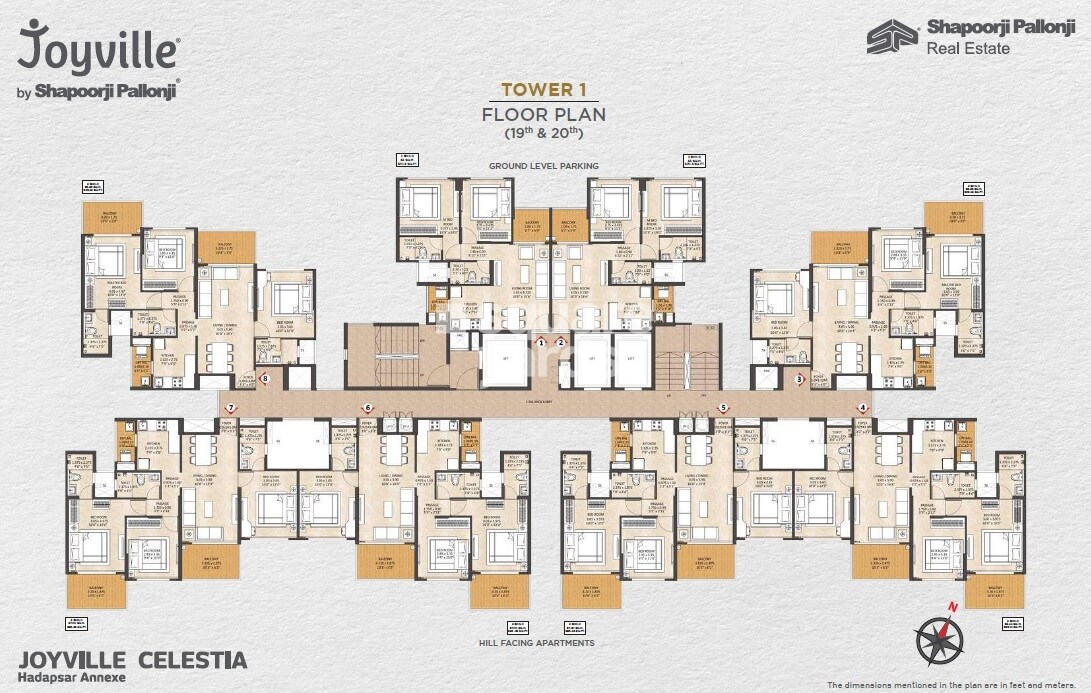 Shapoorji Pallonji Joyville Celestia Floor Plans 4