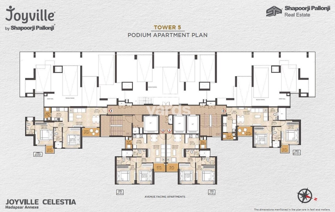 Shapoorji Pallonji Joyville Celestia Floor Plans 5