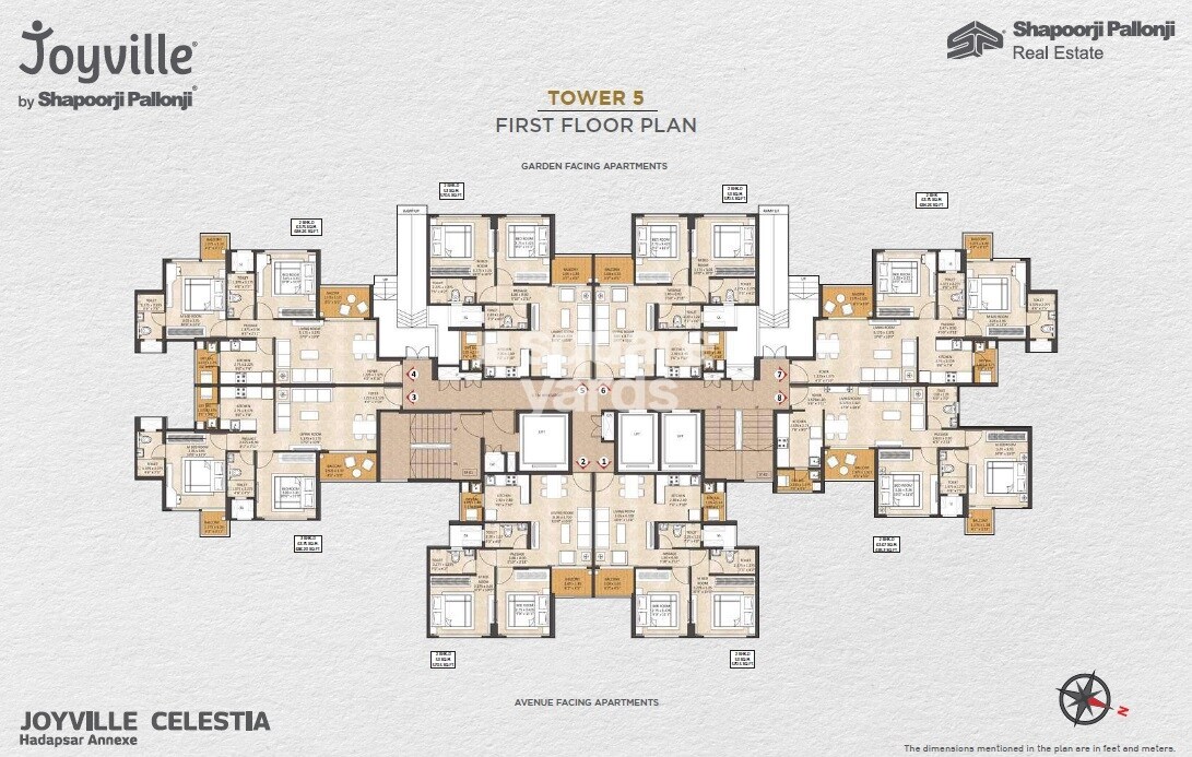 Shapoorji Pallonji Joyville Celestia Floor Plans 6