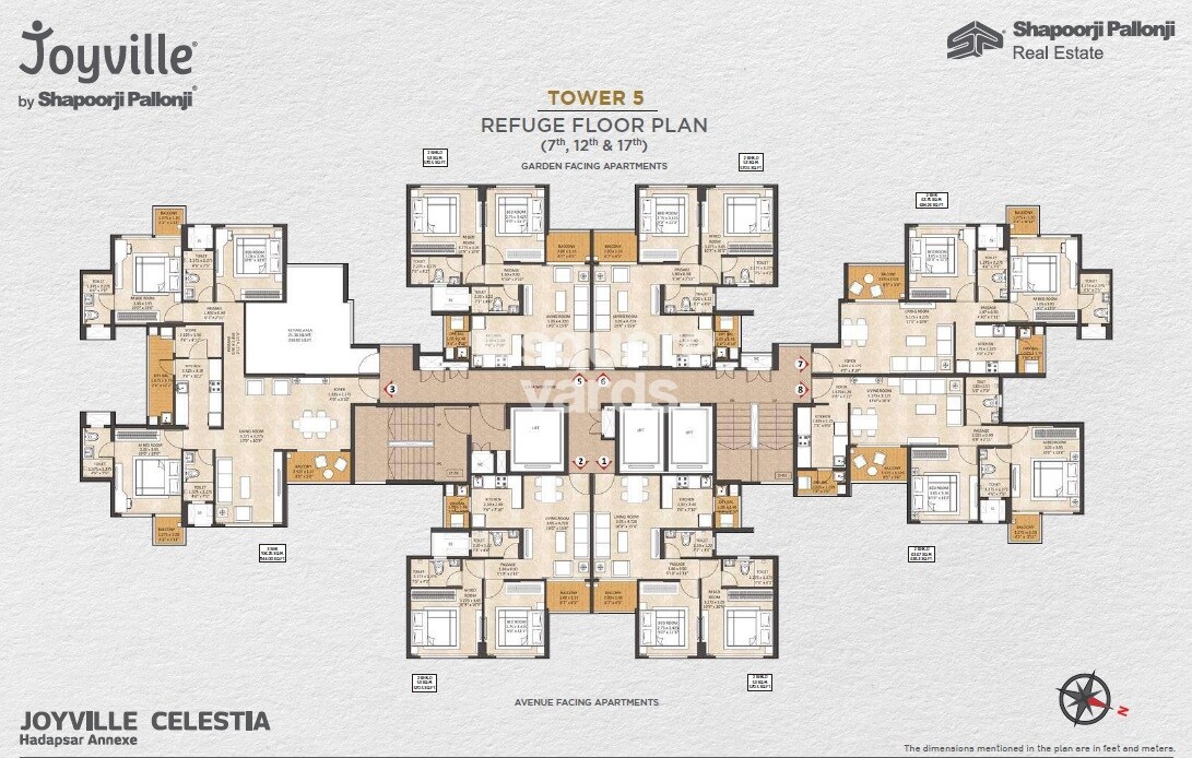 Shapoorji Pallonji Joyville Celestia Floor Plans 8