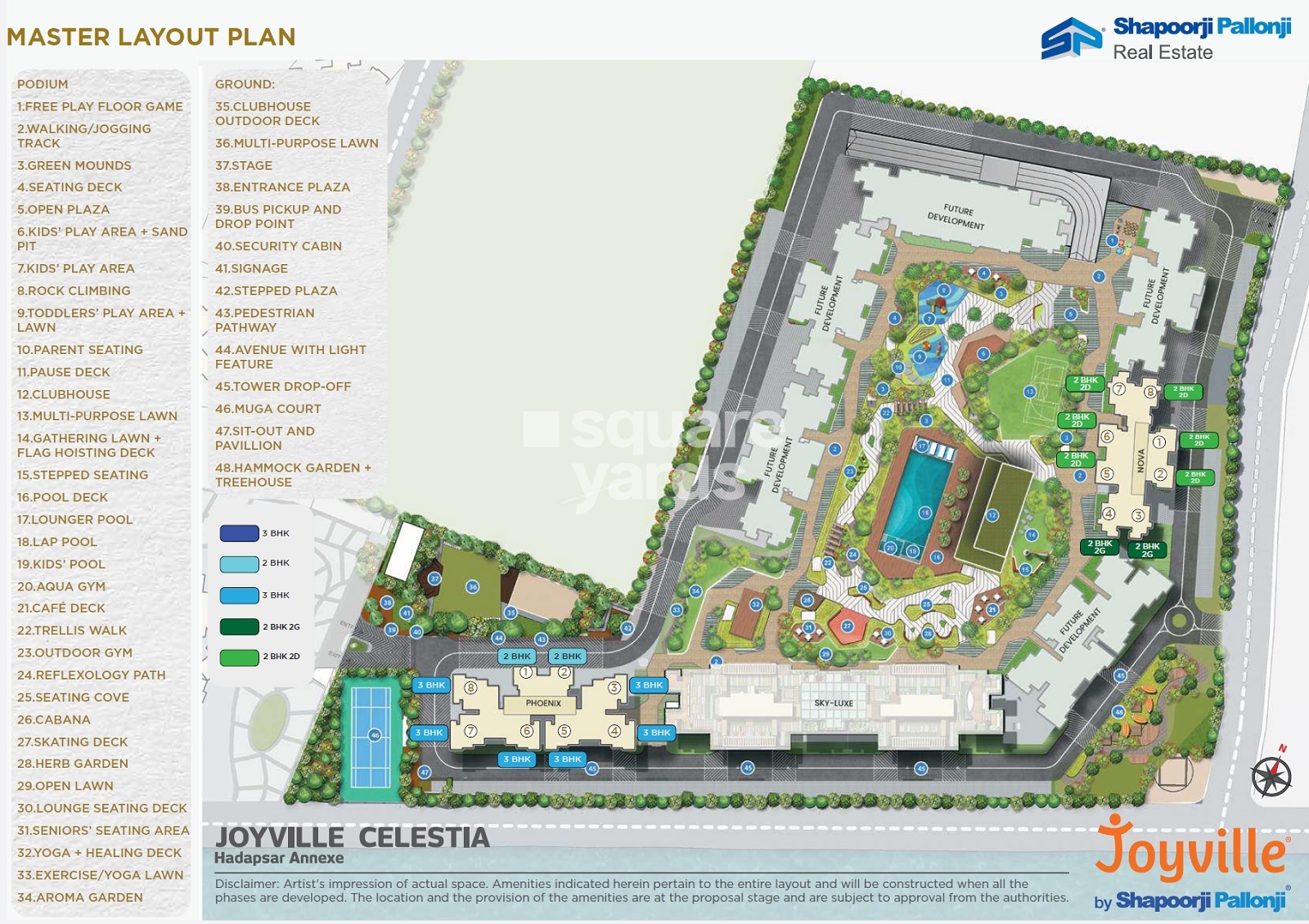 Shapoorji Pallonji Joyville Celestia Master Plan Image