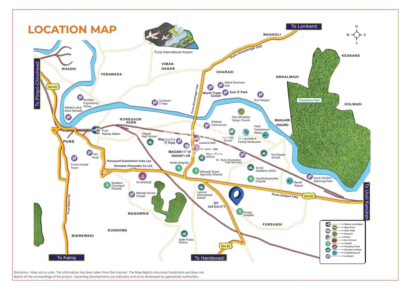 Shapoorji Pallonji Joyville Hadapsar Annexe Location Image