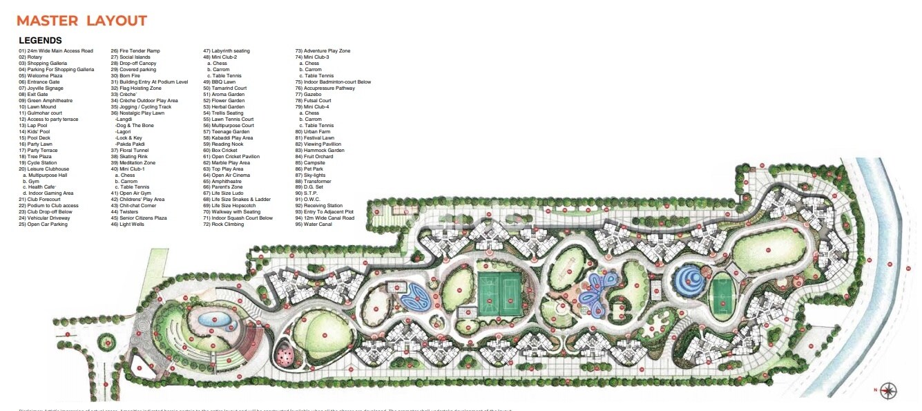 Shapoorji Pallonji Joyville Hadapsar Annexe Master Plan 1