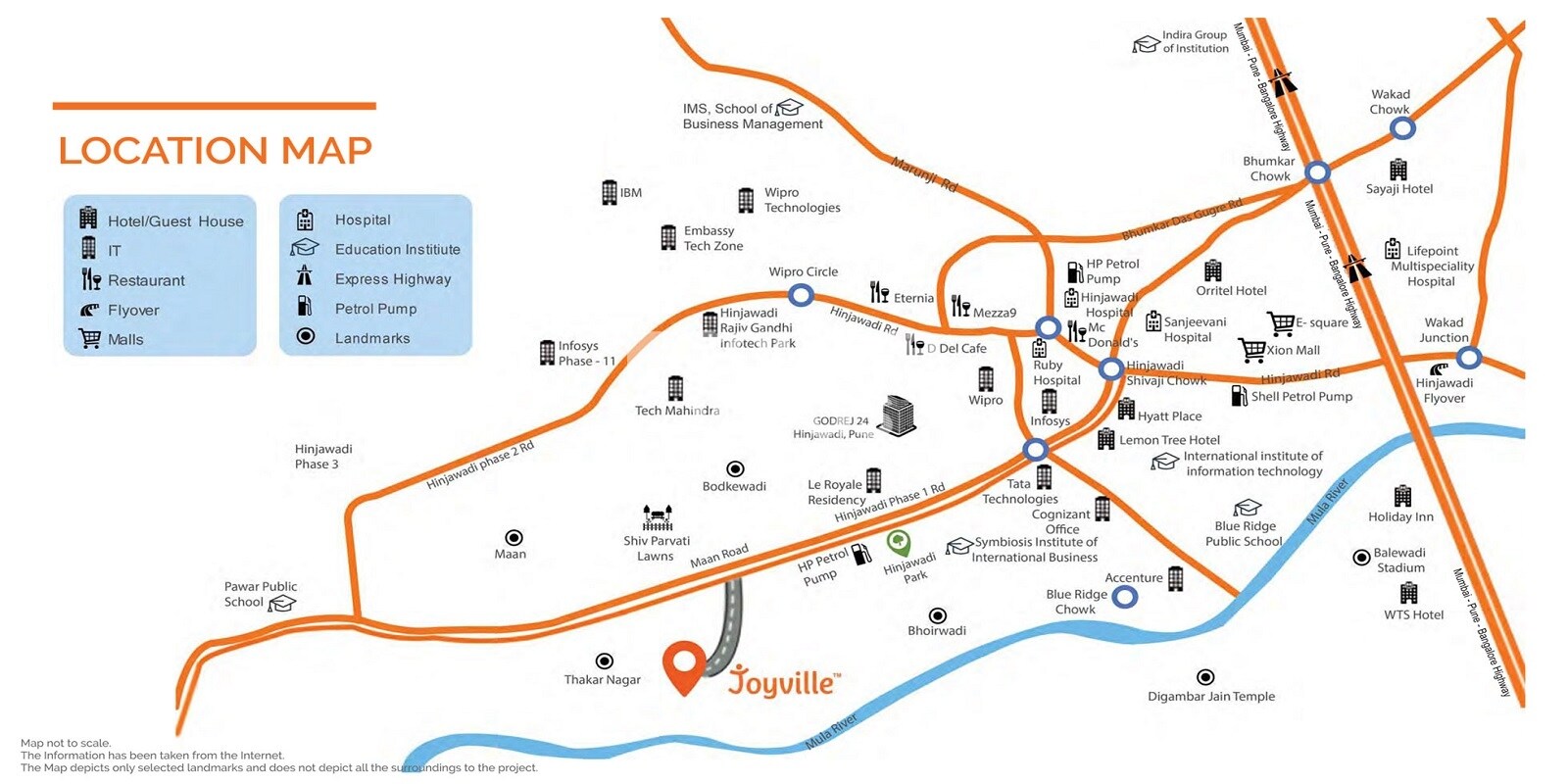 Shapoorji Pallonji Joyville Hinjawadi Phase 6 Location Image