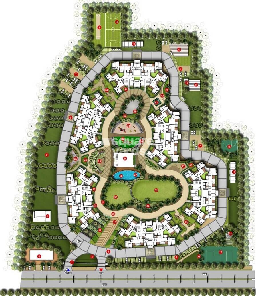 Shapoorji Pallonji Joyville Hinjewadi Master Plan Image