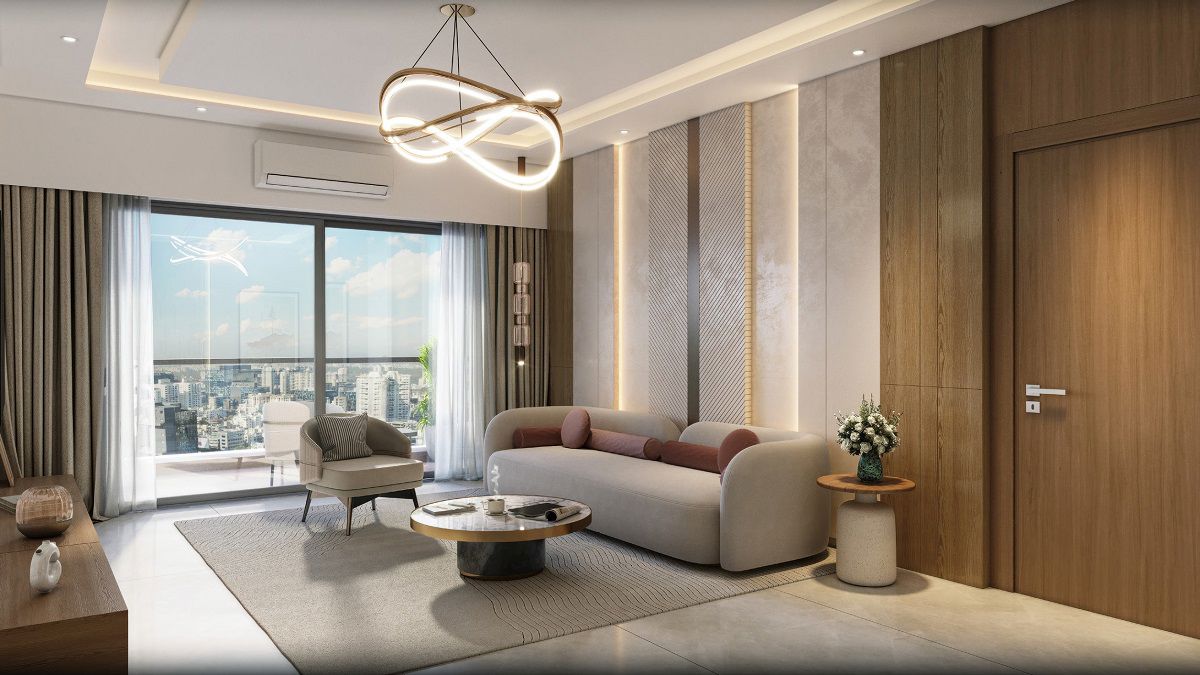 Shapoorji Pallonji Joyville Vyomora Apartment Interiors