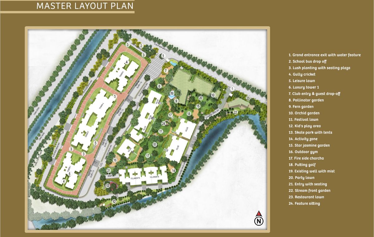 Shapoorji Pallonji Kingstown Master Plan Image