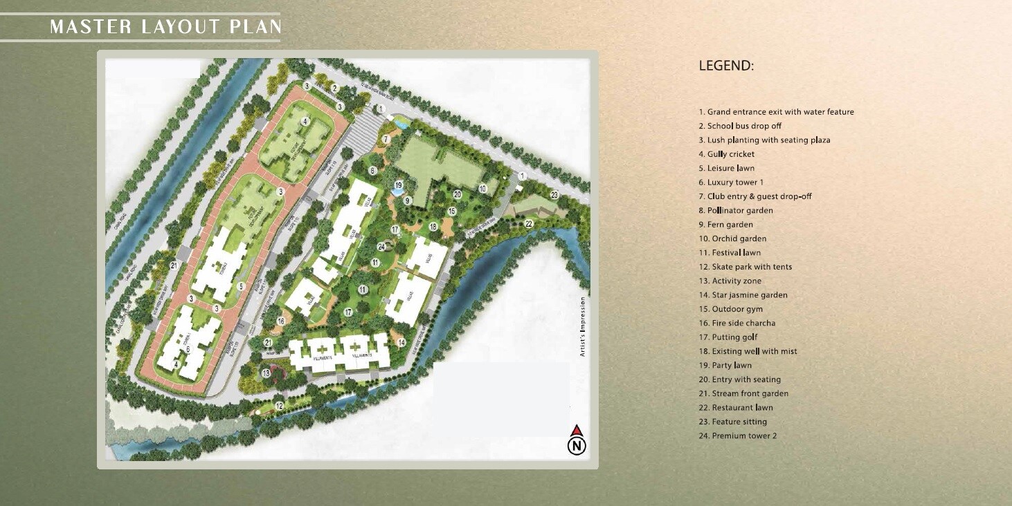 Shapoorji Pallonji Mango Tree Villa Master Plan 1