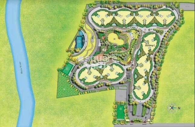 Shapoorji Pallonji Sensorium Auris Master Plan Image