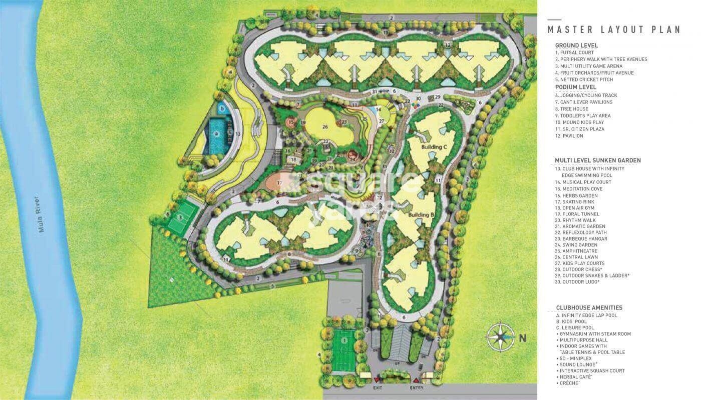 Shapoorji Pallonji Sensorium Elation Master Plan 1
