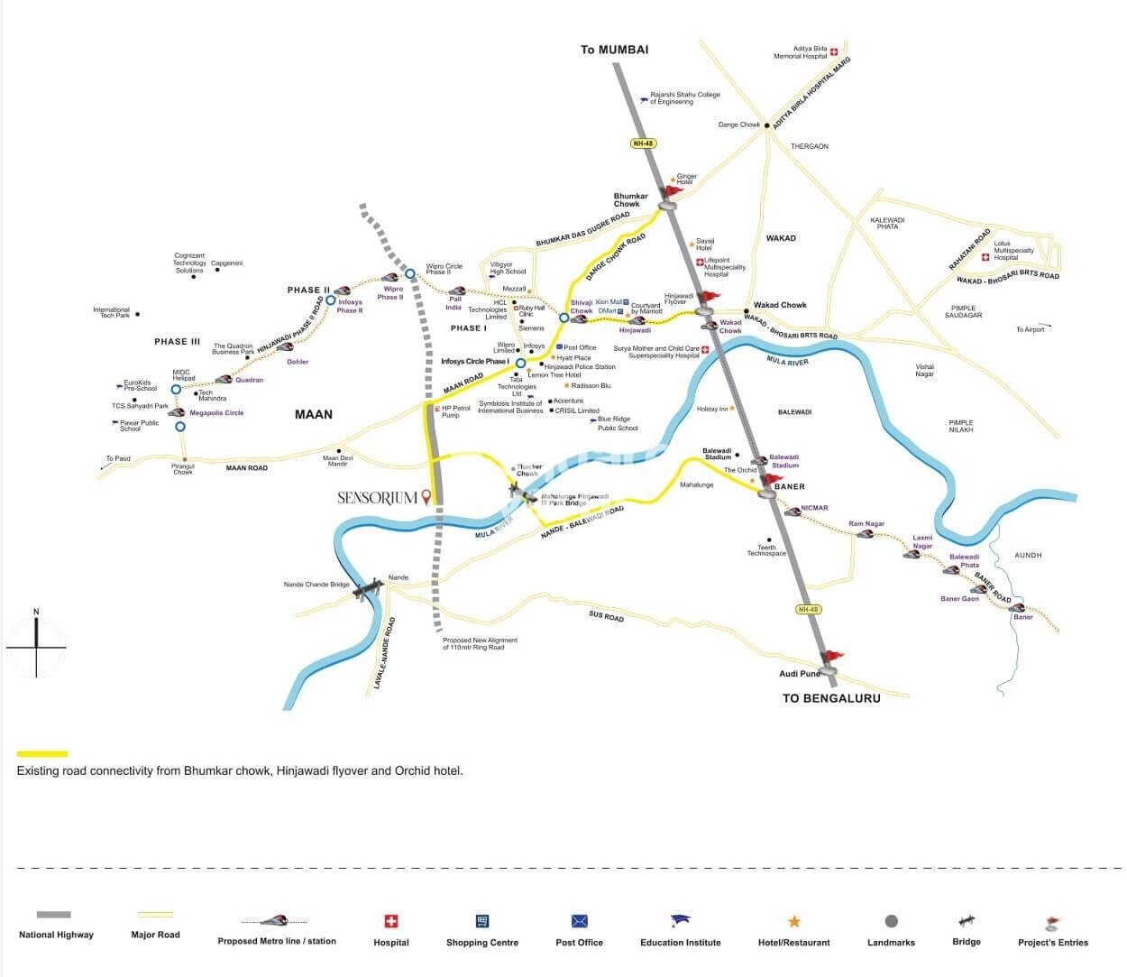 Shapoorji Pallonji Sensorium Vista Location Image
