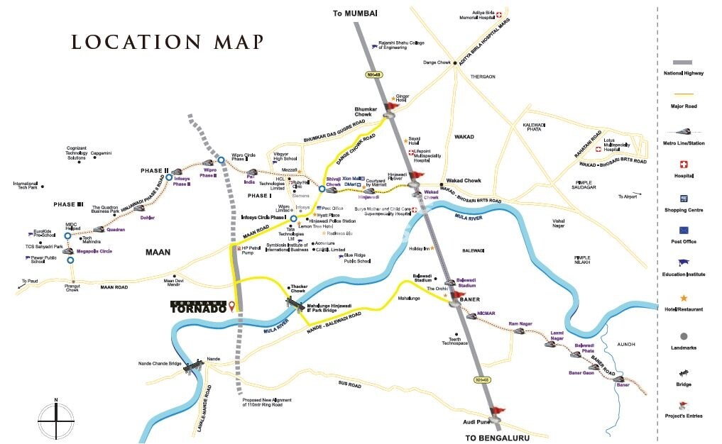 Shapoorji Pallonji Tornado Location Image
