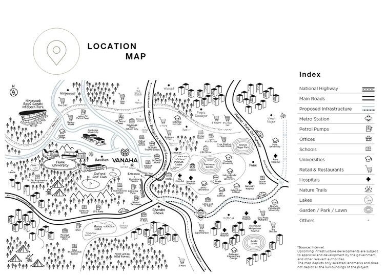 Shapoorji Pallonji Vahana Yahavi Phase 1 Location Image