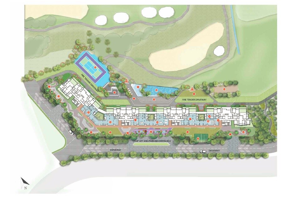 Shapoorji Pallonji Vanaha Golfland Master Plan 1