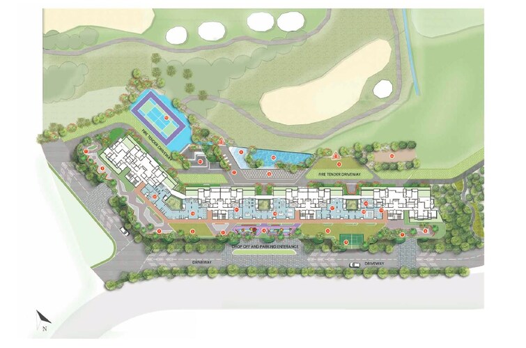 Shapoorji Pallonji Vanaha Golfland Master Plan Image