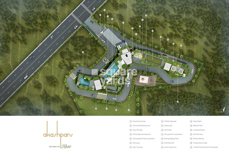Sharada Alliance Akashparv Master Plan Image