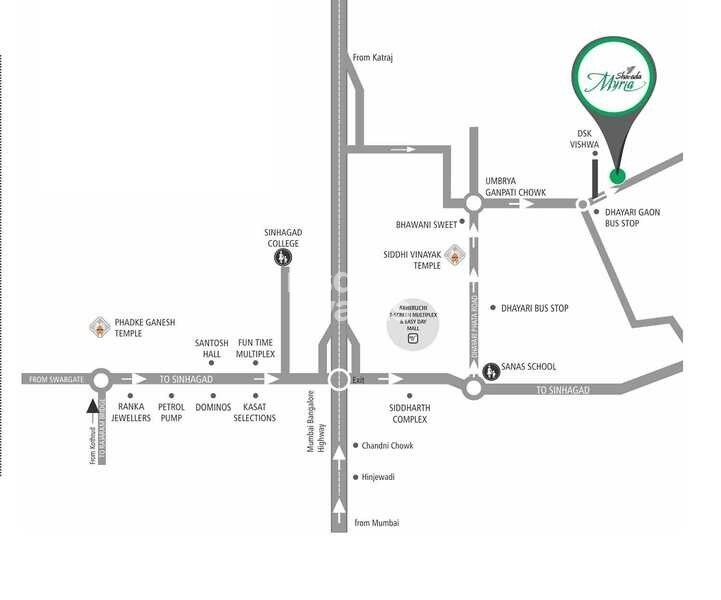 Sharada Myria Location Image