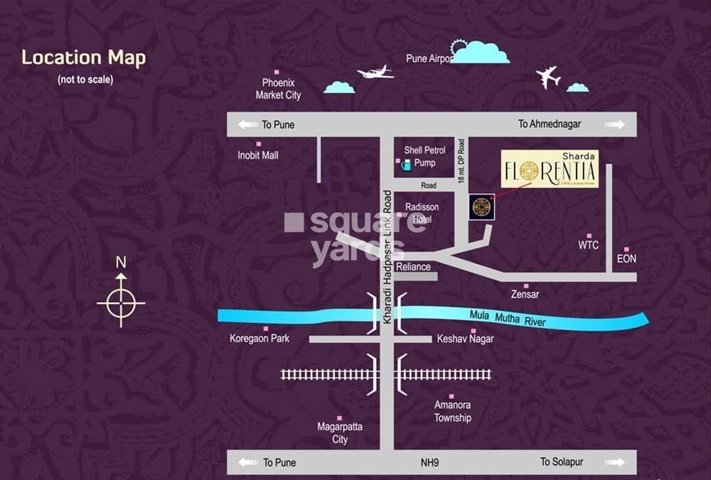 Sharda Florentia Location Image