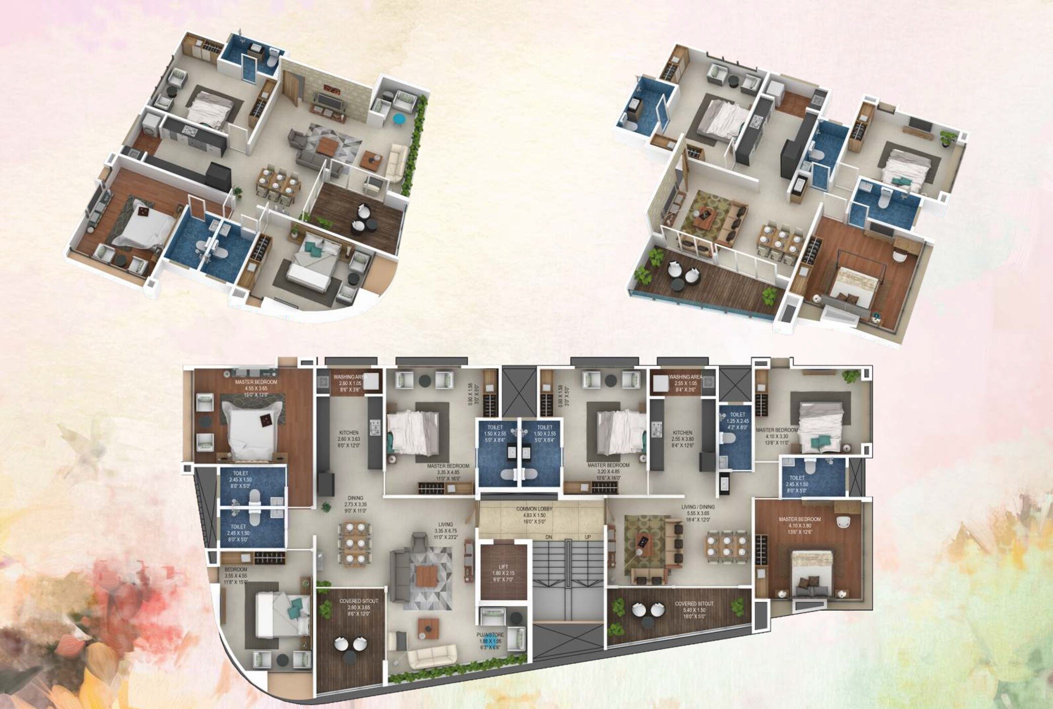 Shashi Apartment Floor Plans