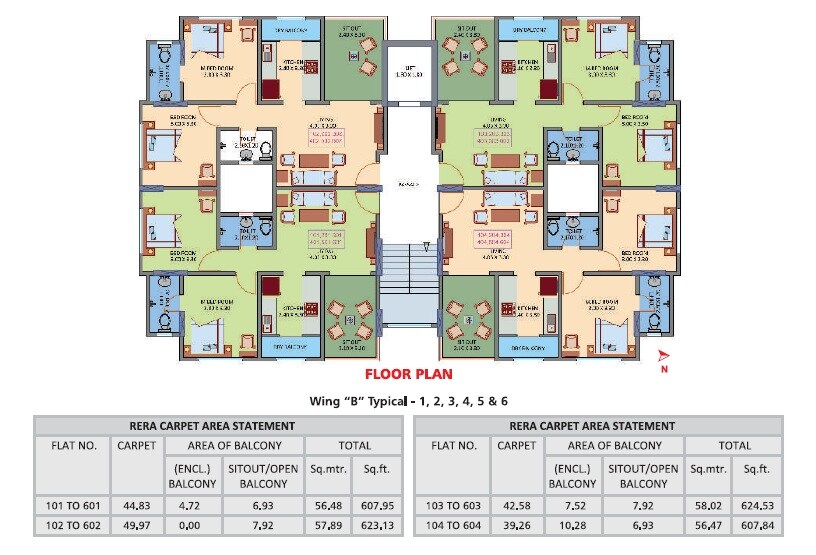 Shavira Residency Floor Plans