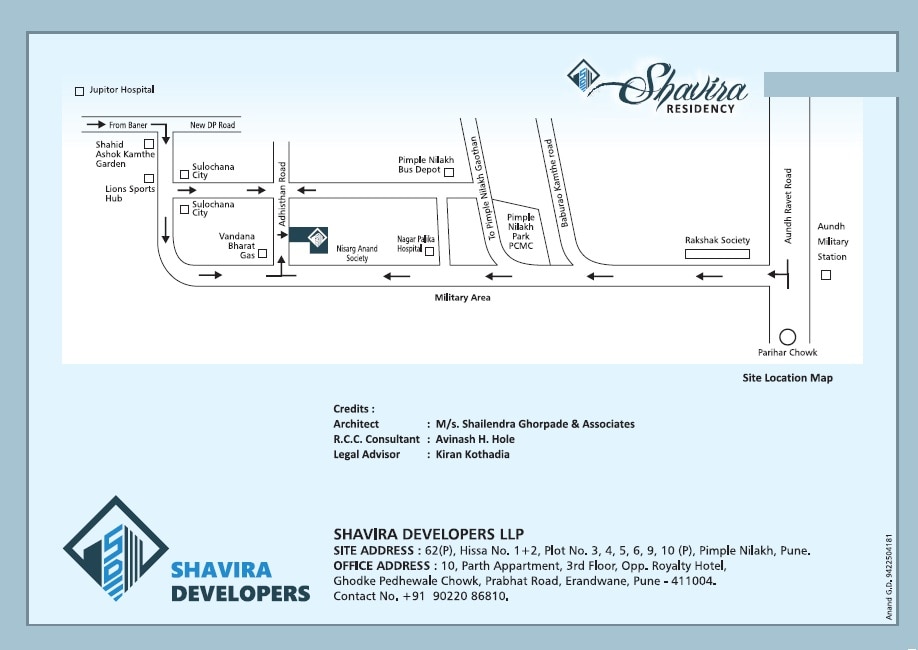 Shavira Residency Location Image 2