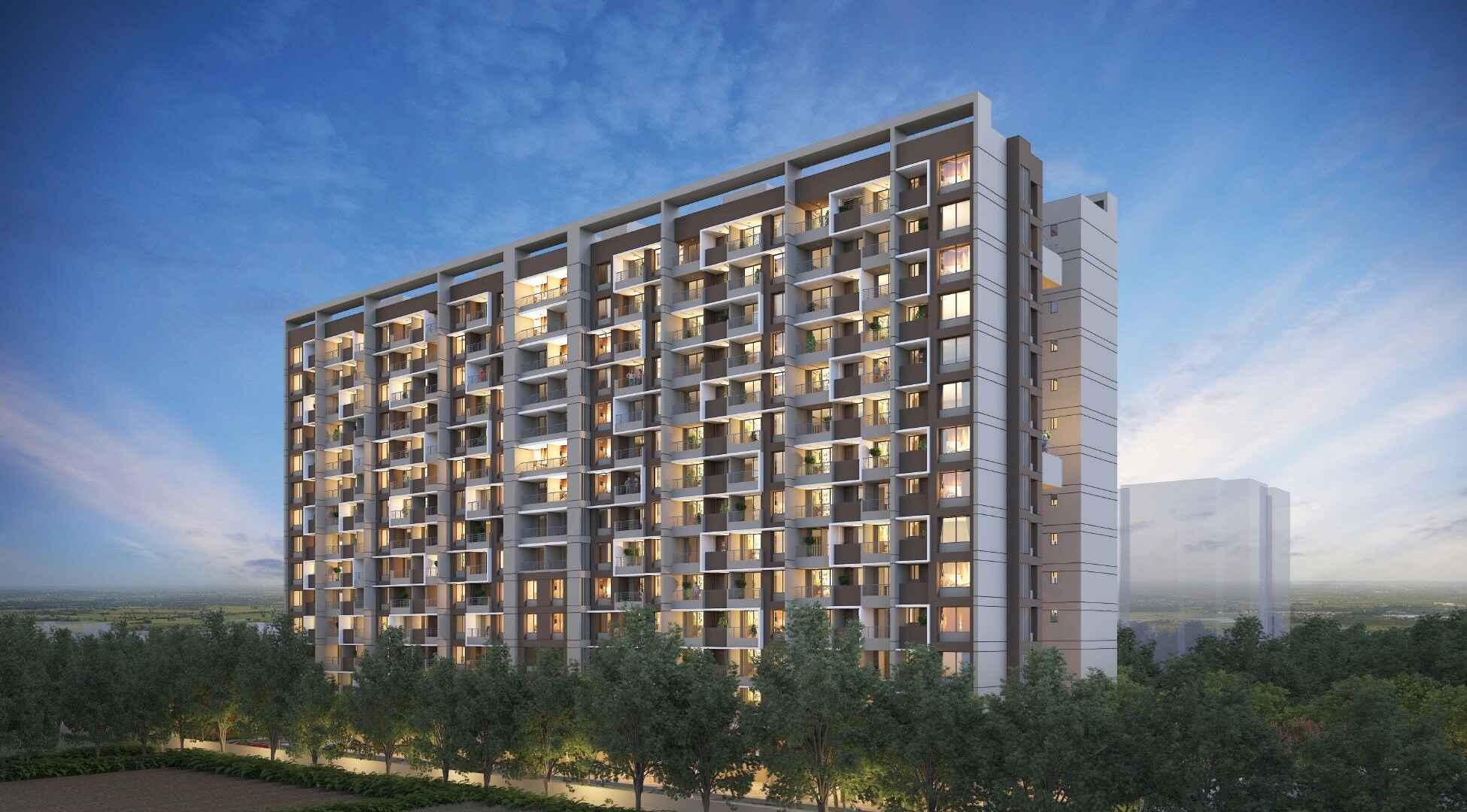 Sheth Splendour Greens Apartment Exteriors 3