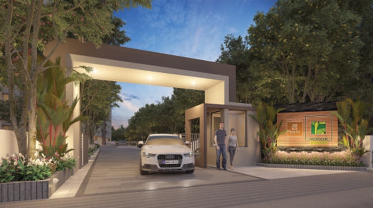 Sheth Splendour Greens Entrance View