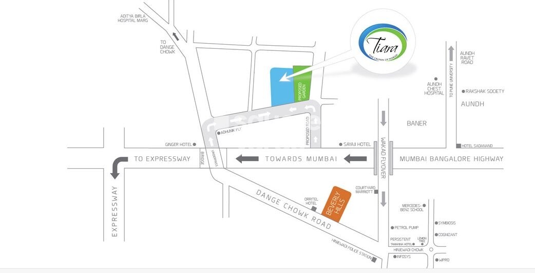 Sheth Tiara Location Image