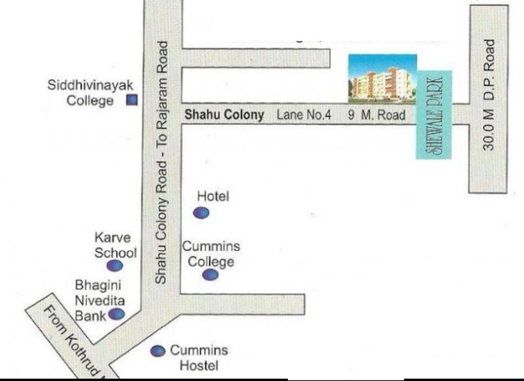 Shewale Park Location Image