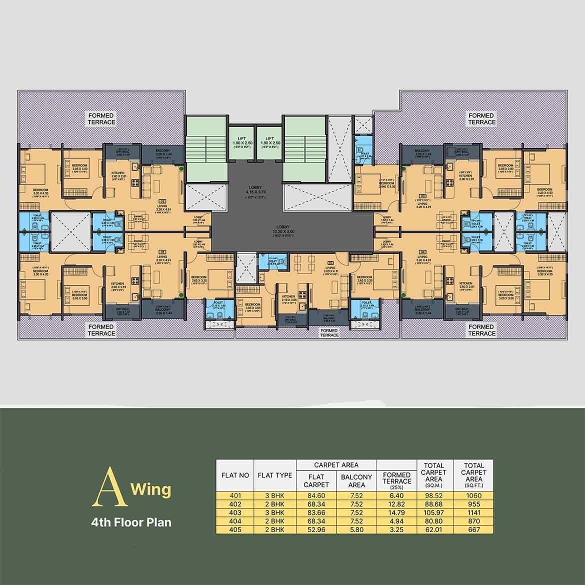 Shiv Divine Fortune Floor Plans