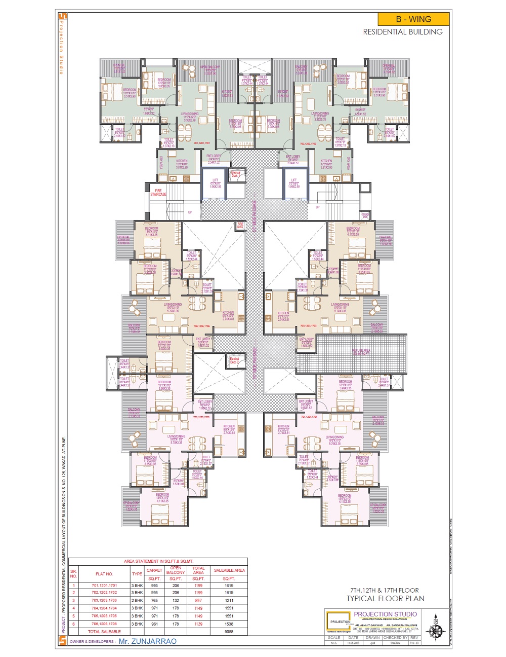 Shiv Malhar Wakad Floor Plans