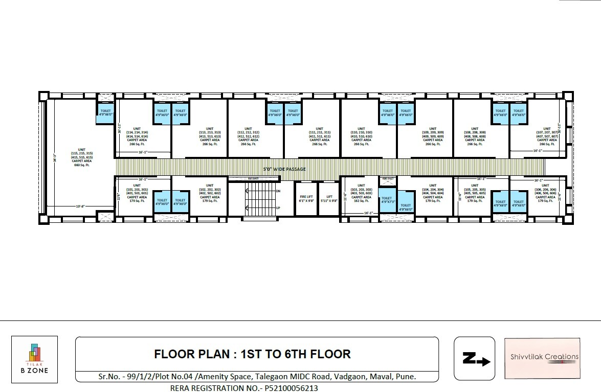 Shiv Tilak B Zone Floor Plans