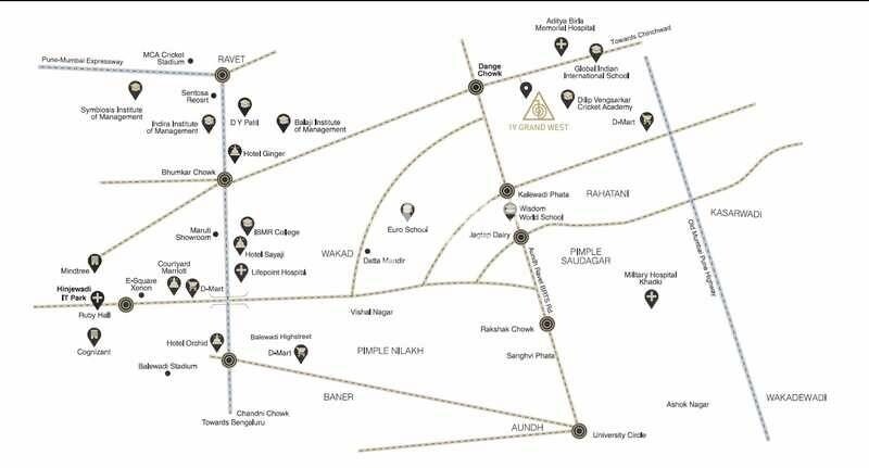 Shivam 19 Grand West Location Image